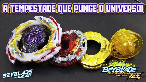 Testando 054 - TEMPEST LUCIFER .St.Un 1S contra 3 combos - Beyblade Burst ベイブレードバースト