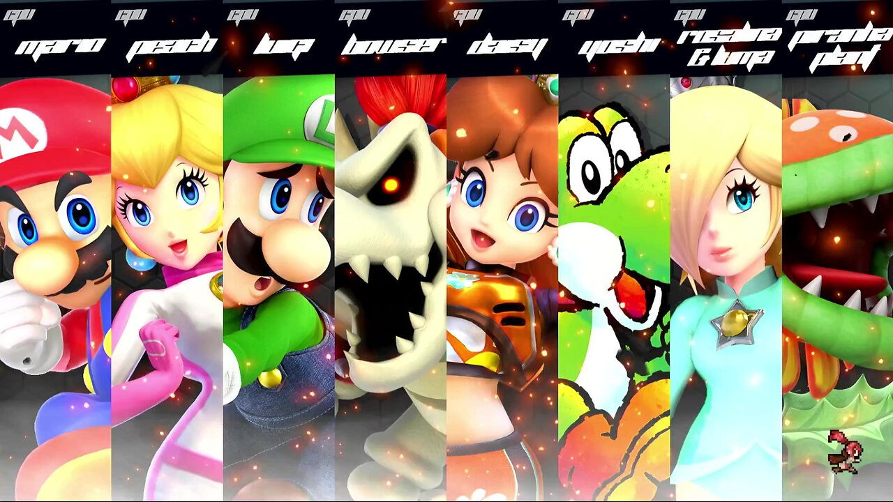 Smash Bros Mods - Mario Battle