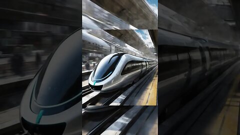 TRAINS of the FUTURE by AI #ai #train #shorts