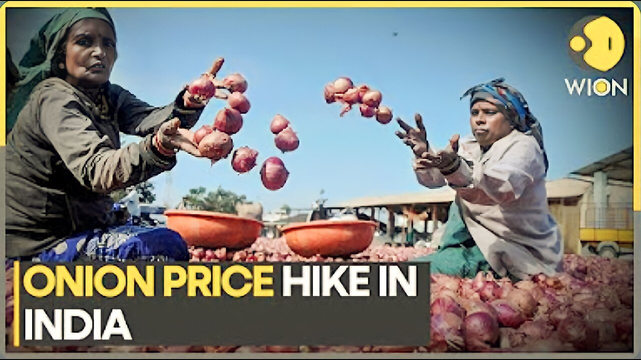 Onion price hike: India imposes 40% duty on onion exports | India News |