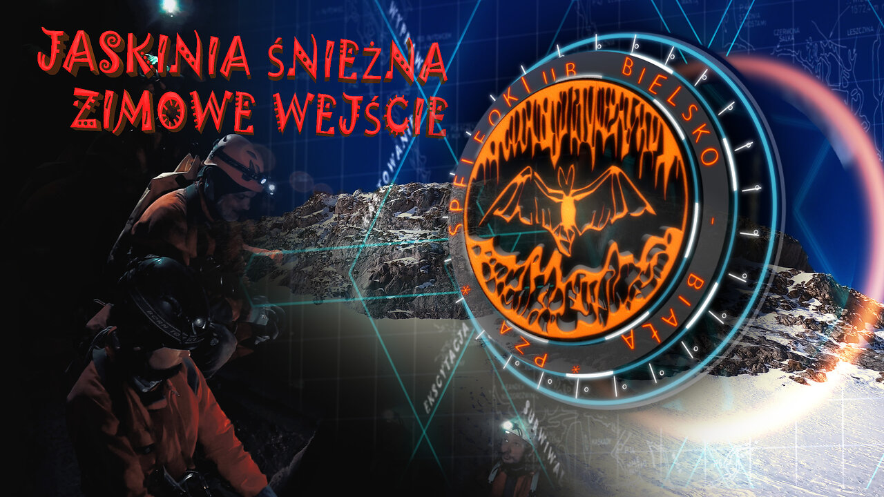 Jaskinia Śnieżna [Sniezna cave] - zimowe wejście, Wodospad I