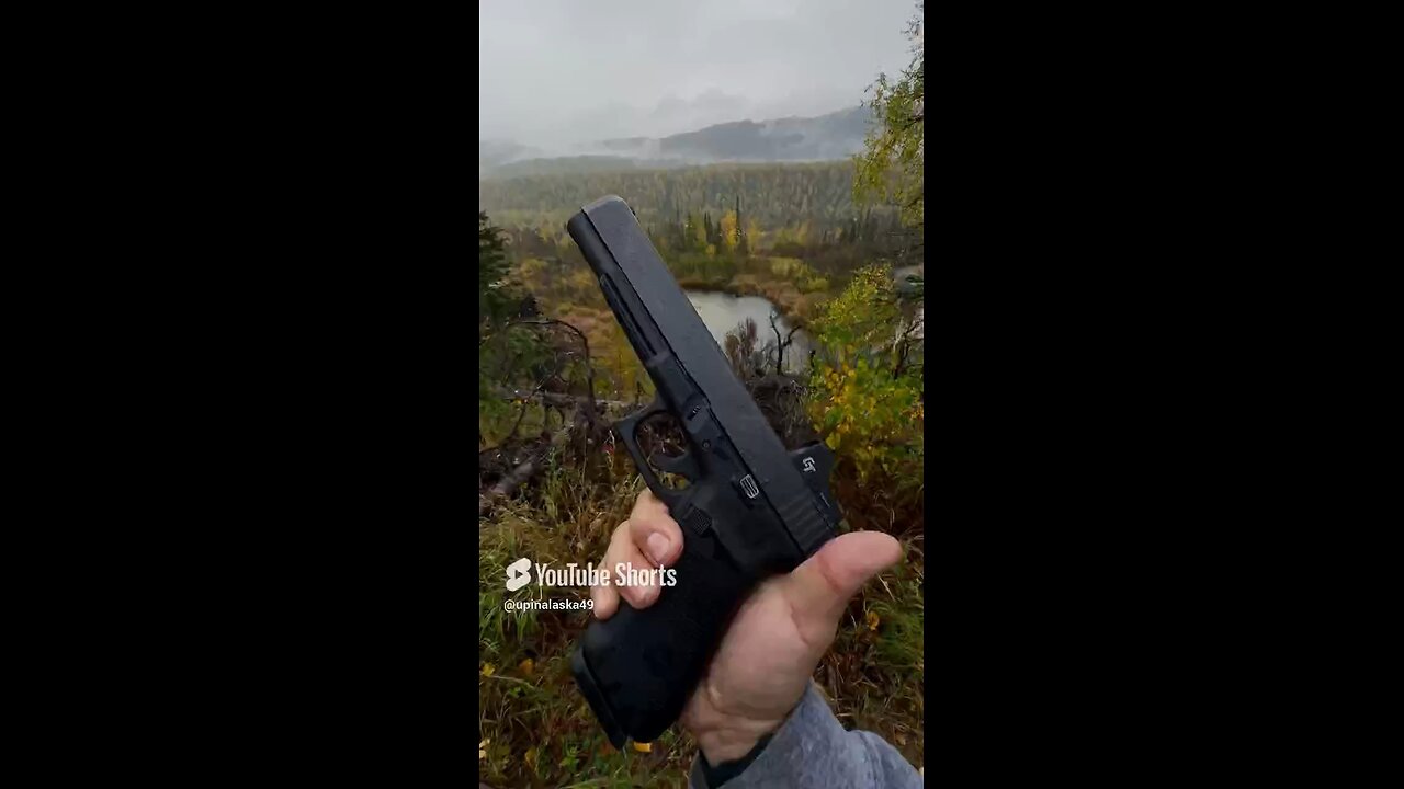 Who shot ya? #Airsoft #Glock #Glock40 #Glock19 #10mm #Outdoors #Shorts #Alaska