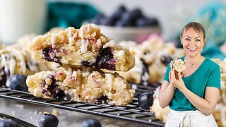 Blueberry Muffin Cookies