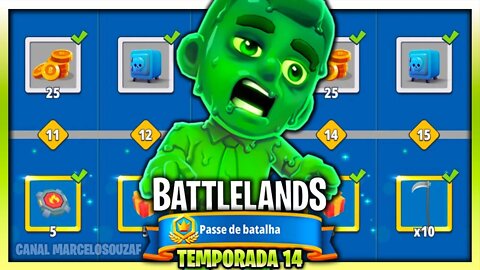 Battlelands Royale | Nível 15 do Passe da Temporada 14