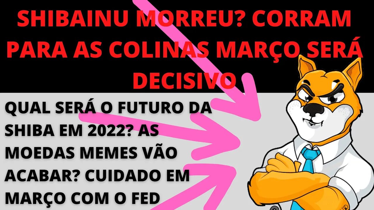 #shibainu morreu? como será 2022 para as memecoins? Março será o apocalipse? -102