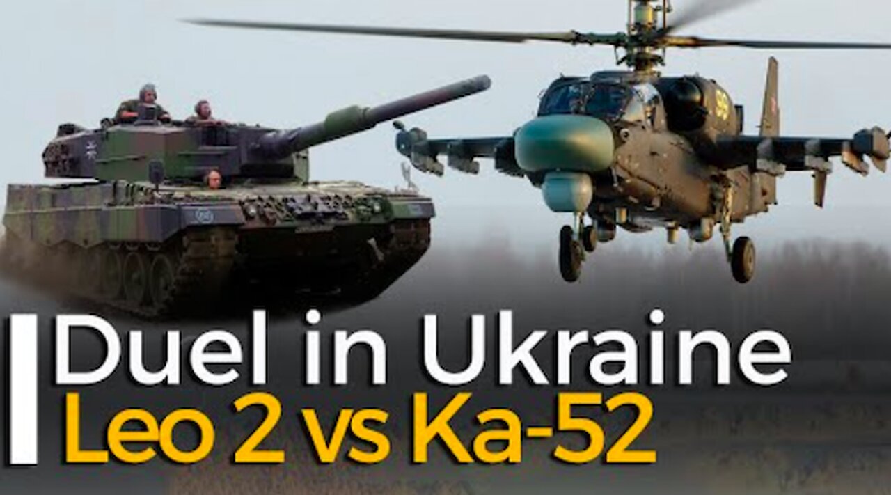 DENAZIFIED to FERTILIZER & Scrap Metal - Leopard 2 vs Ka-52 Alligator: Fighting in Ukraine