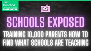 Help me train 10,000 parents to find out what schools are teaching with publicly available info