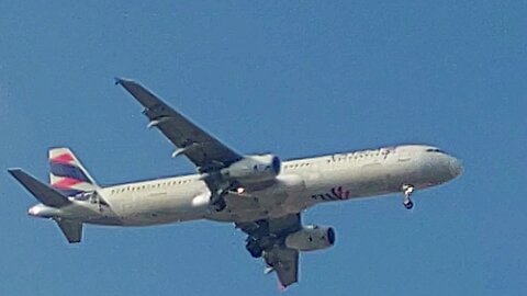 Airbus A321 PT-MXI coming from Guarulhos to Fortaleza