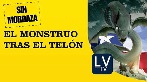 El monstruo está oculto tras el telón