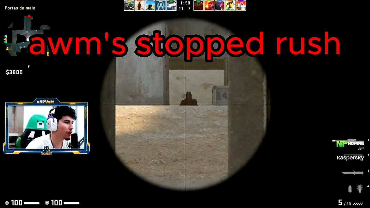 Awm's stopped rush