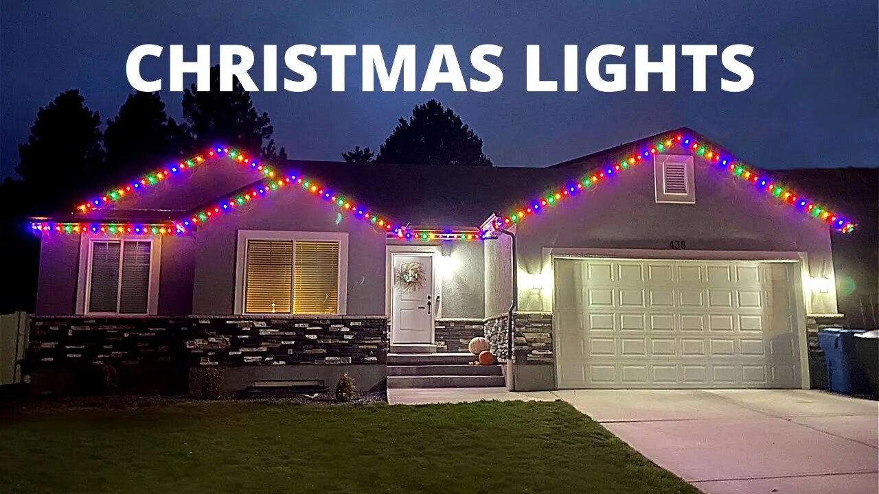 How To Install Bright Christmas Lights On A Budget