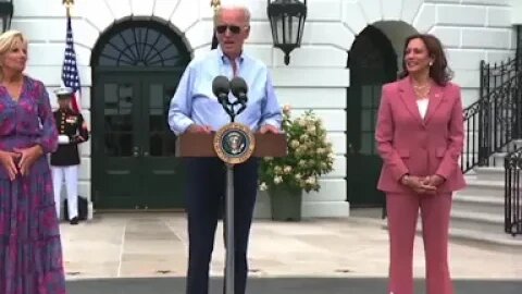 BIDEN: "Every time I hear 'Hail to the Chief,' I wonder, where the hell is he?"