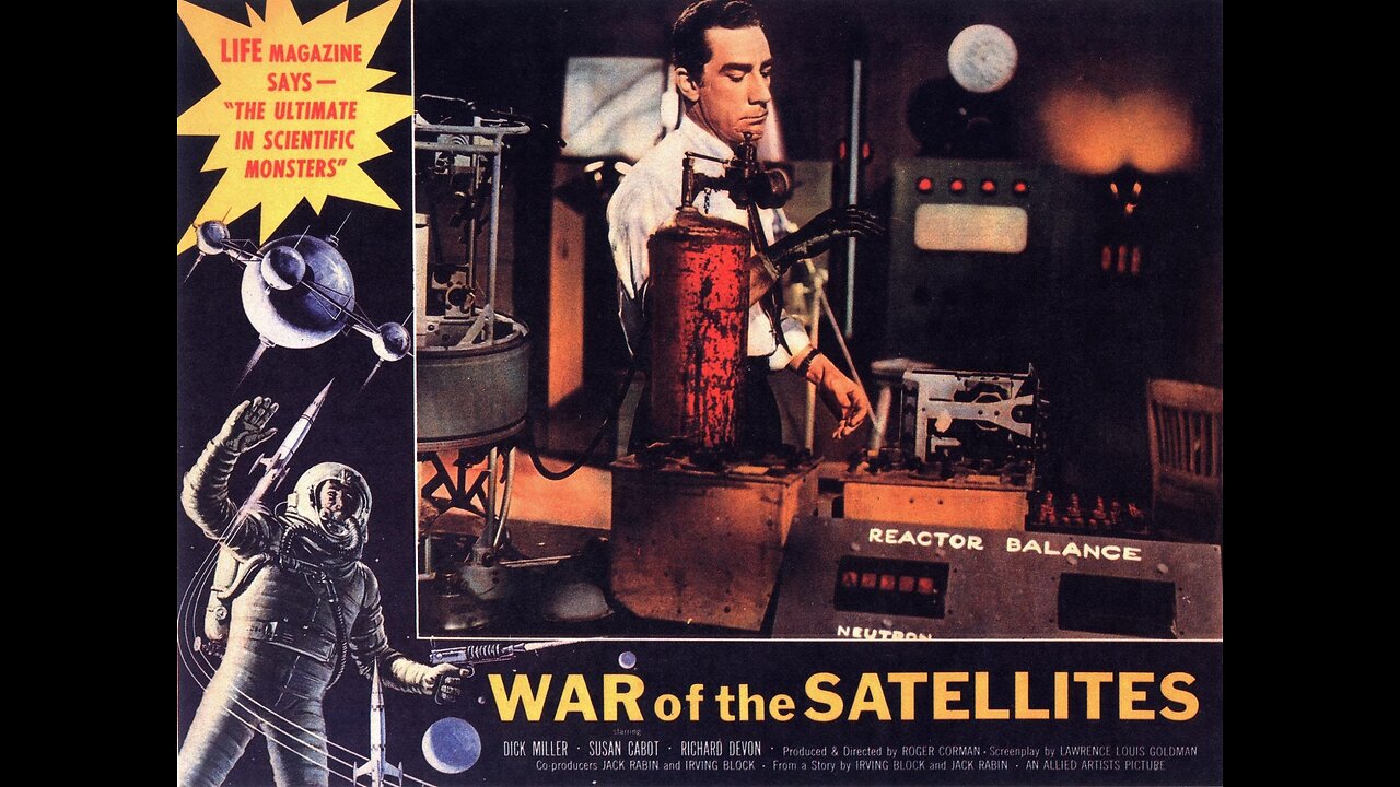 War of the Satellites (1958) Roger Corman, Grindhouse, Sci-fi