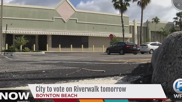 City to vote on Riverwalk Tuesday