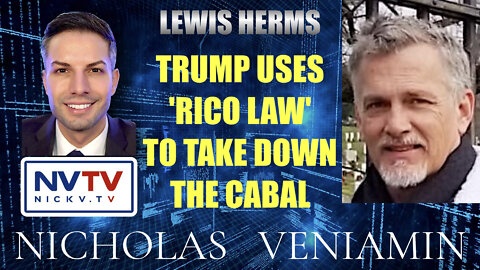 Lewis Herms Discusses Trump Uses RICO Law To Take Down Cabal with Nicholas Veniamin