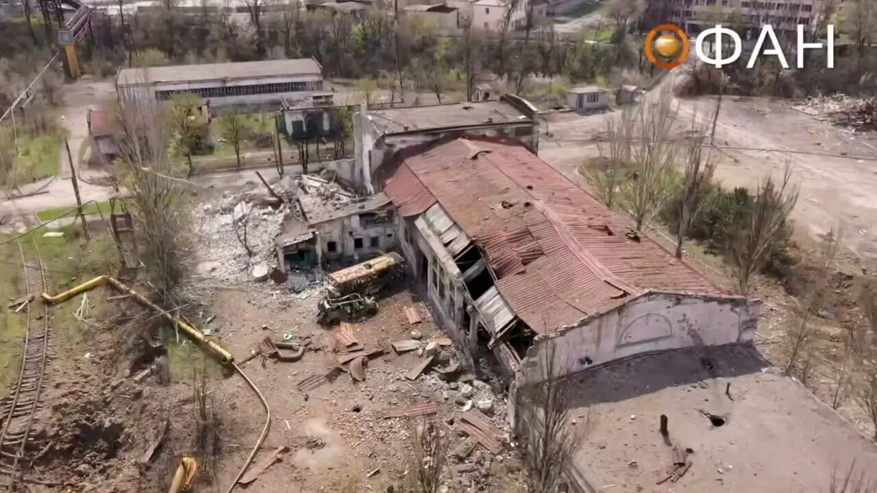 Mariupol Industrial Complex "Azovmash" Now Looks To Be Abandoned