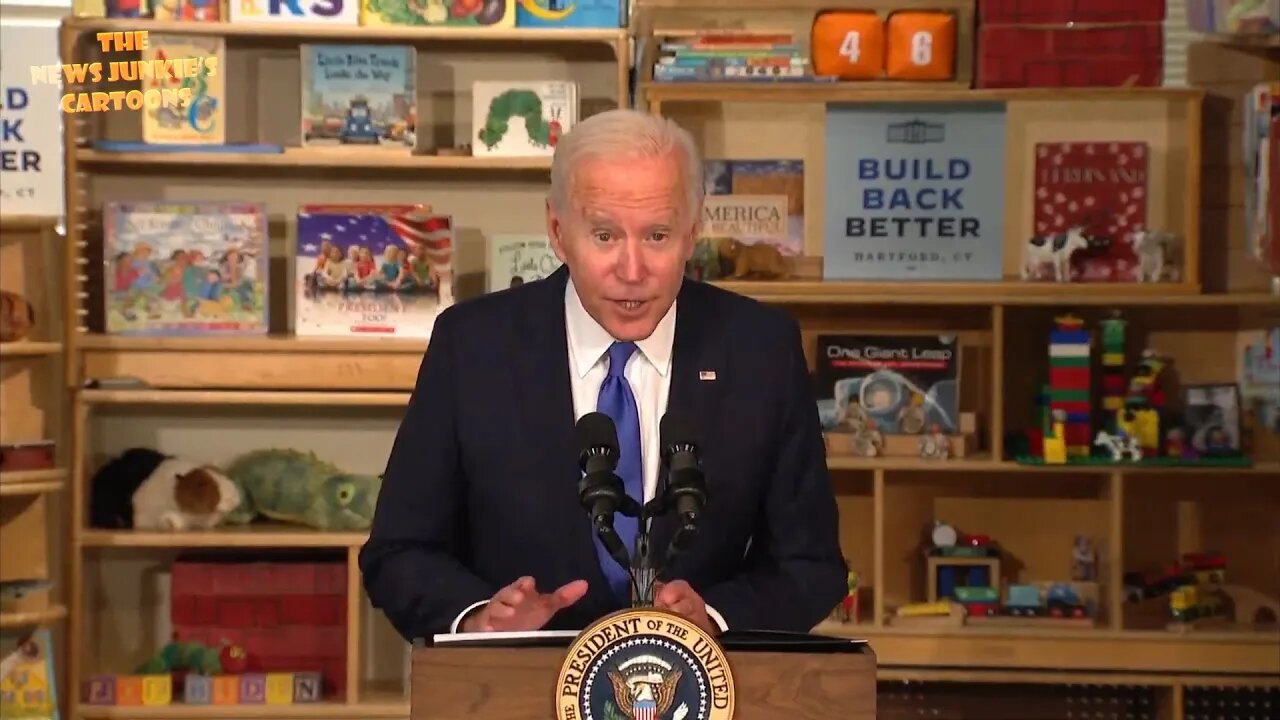 Biden repeats his same old story about when he heard his dad restless in the bedroom.