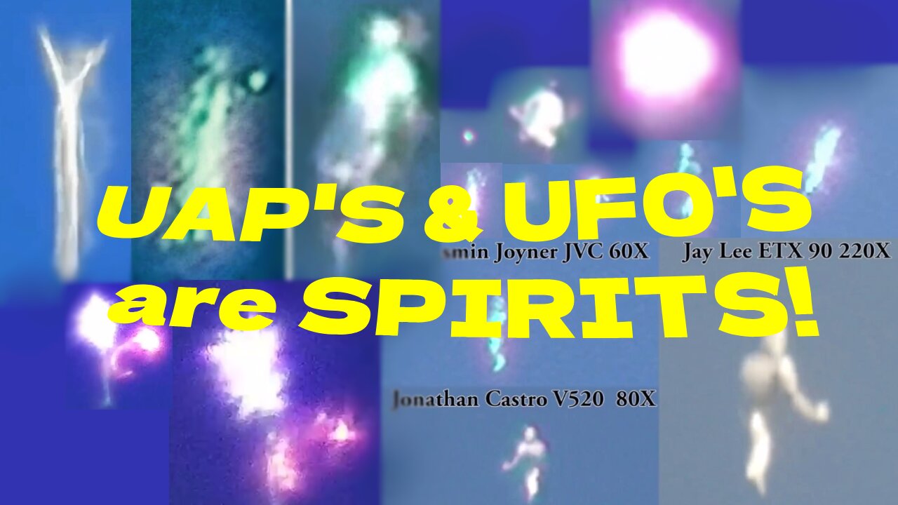 Humanoid Shapeshifting UFO'S & UAP'S are SPIRITS beings of light!