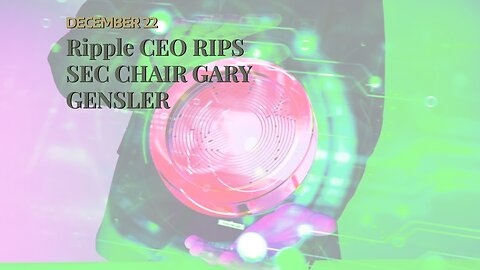 Ripple CEO RIPS SEC CHAIR GARY GENSLER