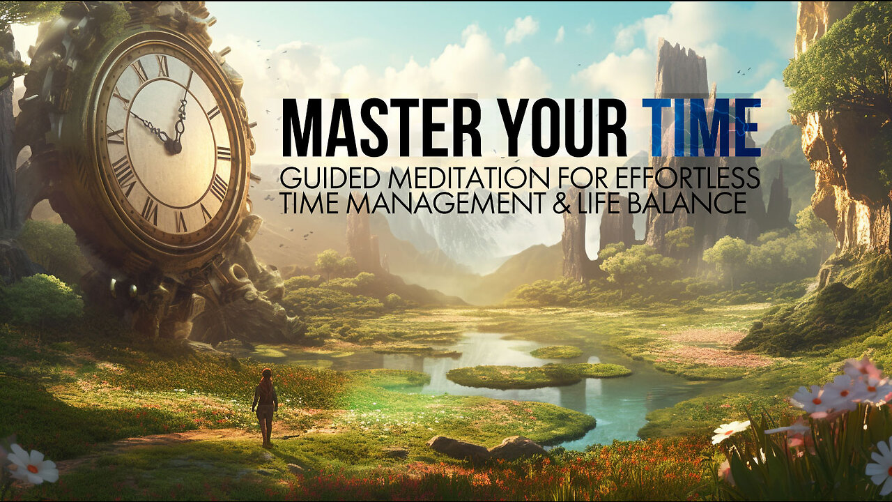 Master Your Time: Guided Meditation for Effortless Time Management & Life Balance