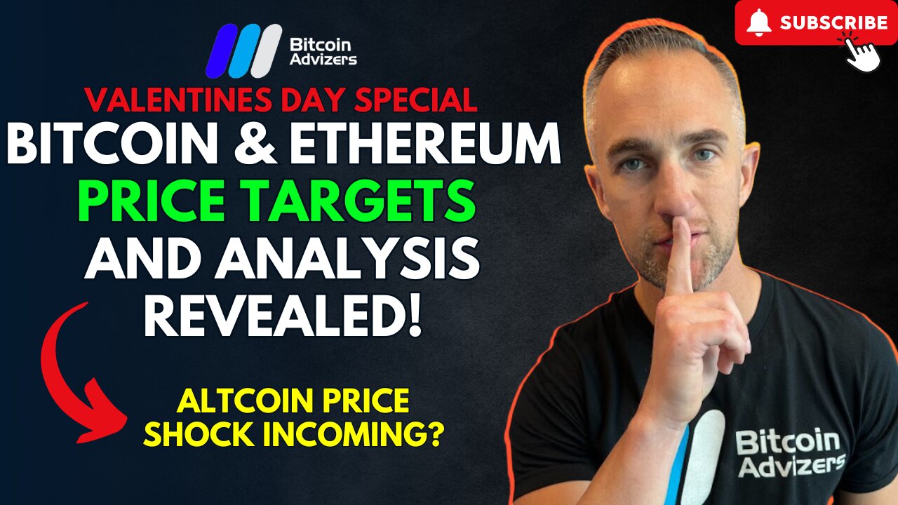 Valentine's Day Crypto Market Explosion! Bitcoin & Ethereum Surge, Price Targets REVEALED