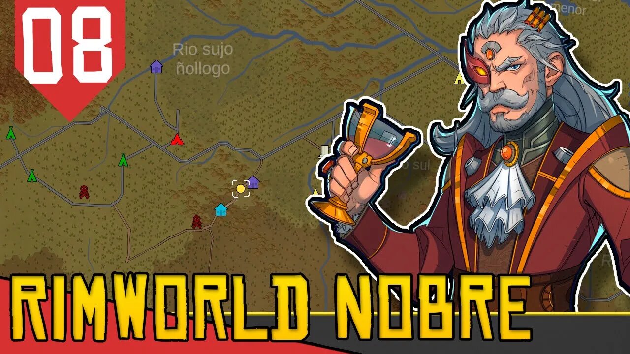 Simulador de CRIMES DE GUERRA - Rimworld Royalty Base Aberta #08 [Gameplay Português PT-BR]