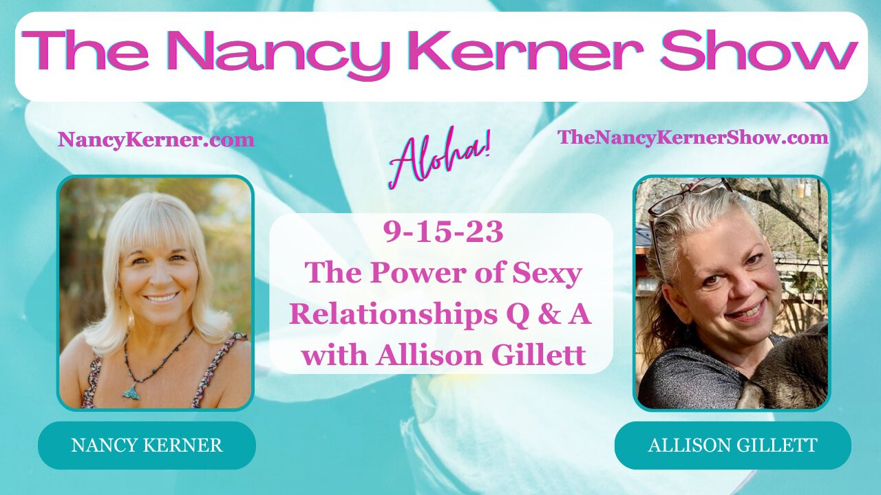 The Power of Sexy Relationships Q & A with Allison Gillett