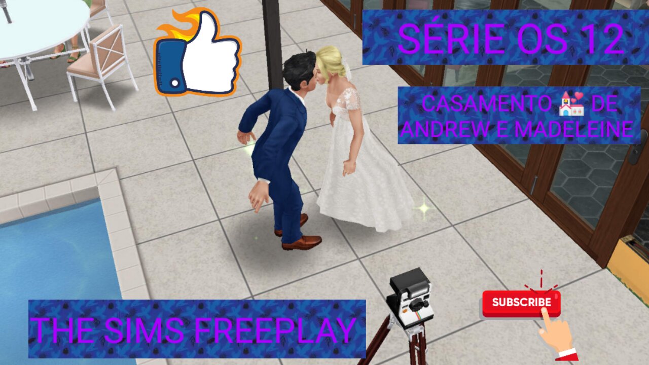 SÉRIE OS 12 CASAMENTO 💒 DE ANDREW E MADELEINE JOGOS DE CELULAR THE SIMS FREEPLAY