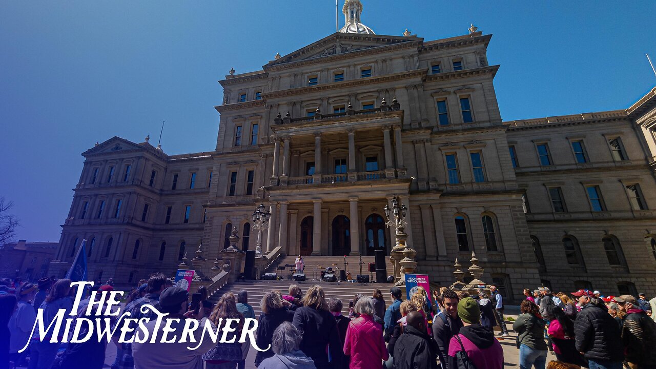 Don't Mess With Our Kids rally for parental rights in Lansing, MI