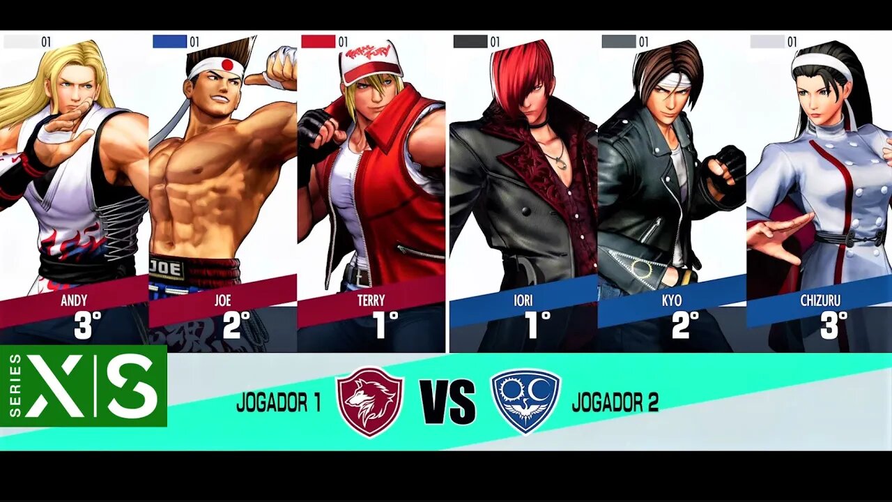 Team Terry Bogard vs Team Iori Yagame (Hardest AI) - KOF XV