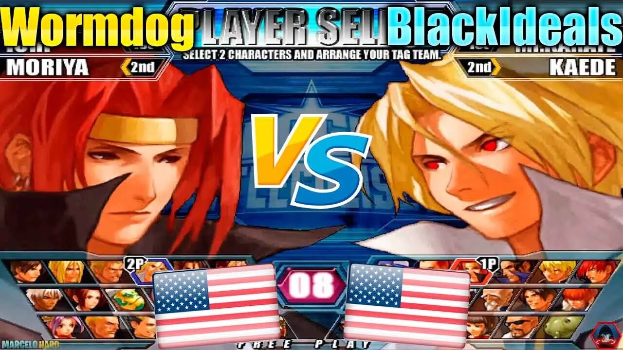 NeoGeo Battle Coliseum (Wormdog Vs. BlackIdeals) [U.S.A. Vs. U.S.A.]