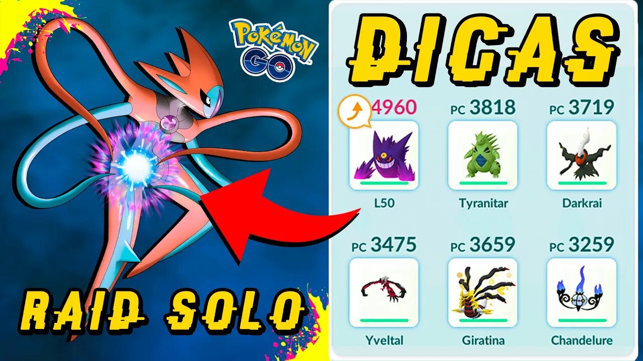 MELHORES Dicas para SOLAR o Deoxys de Ataque nas RAIDS LENDÁRIAS! Pokémon GO