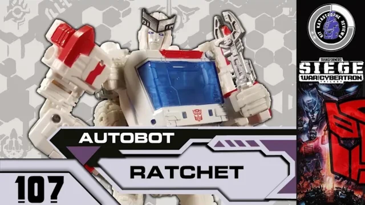 Transformers: Siege AUTOBOT RATCHET [Deluxe, 2019] | Kit Reviews #107