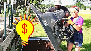 Secret To Filling A Raised Garden Bed CHEAP!