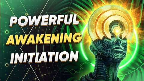 Powerful Awakening Initiation. Birth of Living Light for Life Prosperity.