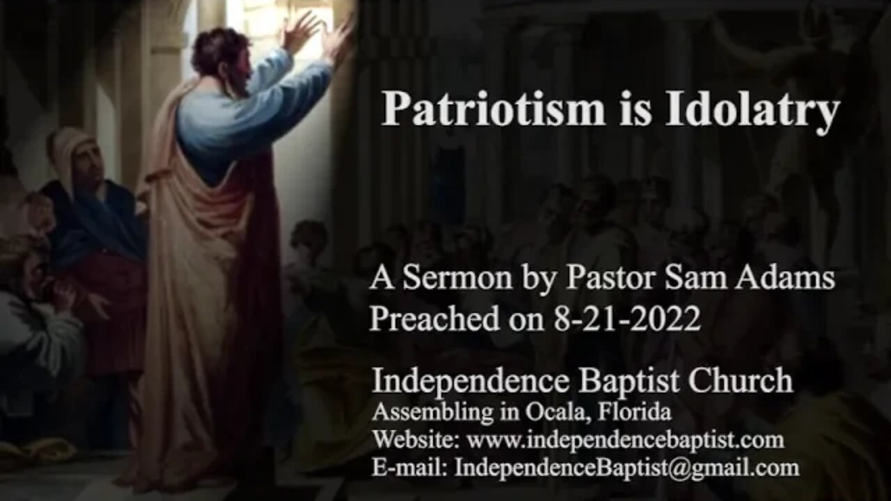 Patriotism is Idolatry