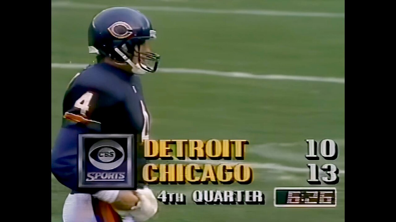 1991 Detroit Lions at Chicago Bears