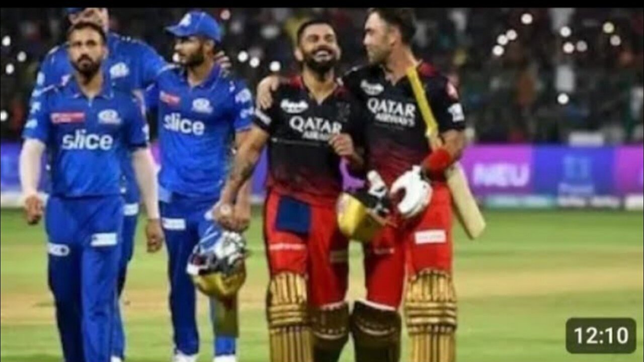 RCB ❤ VS MI 💙IPL Highlights #iplhighlights #cricket