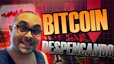 Bitcoin despencando OPORTUNIDADE de compra.
