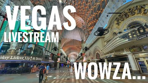 Vegas LIVESTREAM - So Creepy on a Sunday. Exploring the AMAZING Arts District!