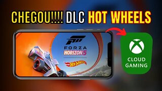 CHEGOU!! DLC HOT WHEELS do FORZA HORIZON 5, JOGUEI VIA XBOX CLOUD GAMING