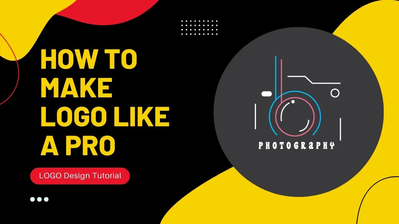 How to start making a Photography Logo Design Illustrator CC