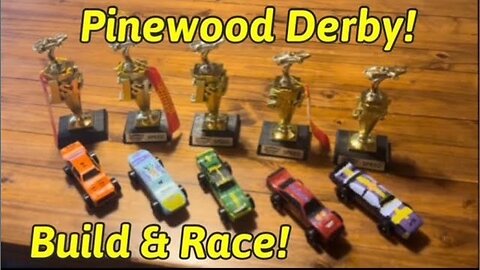 Pinewood derby and race!