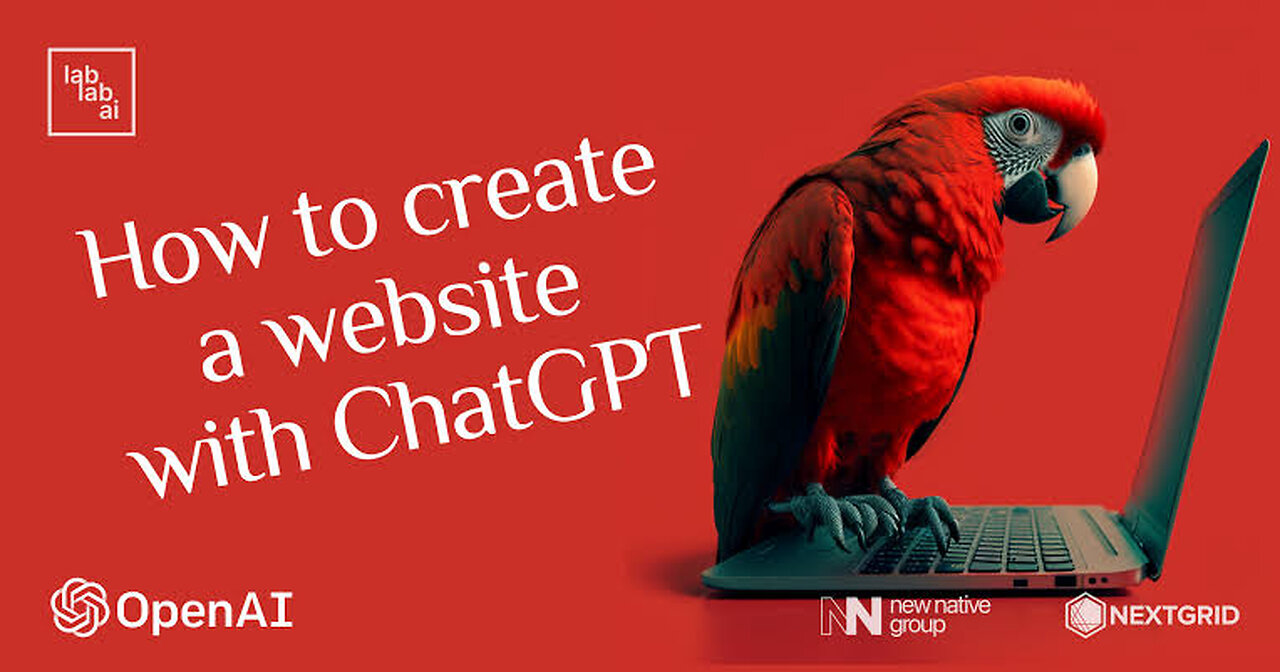 How to create a website in chat gpt