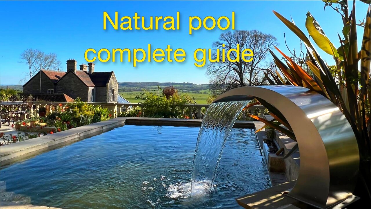 How to build a Natural pool. Complete guide in under 4 minutes.