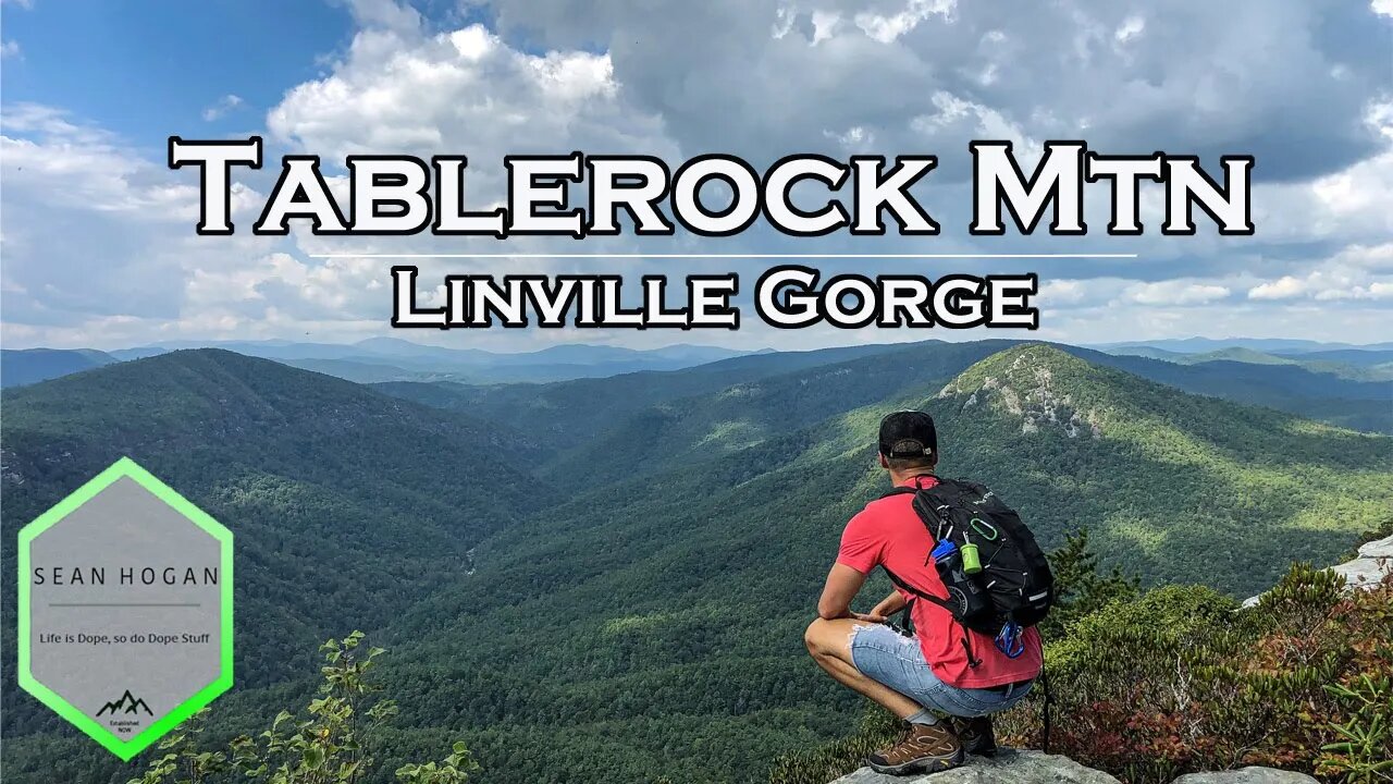 Table Rock Mountain, Linville Gorge, North Carolina -- Drone Footage