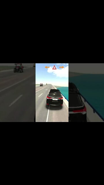 Fortuner Accident On Overbrige | CAR SIMULATOR 2 |#black #shorts #ytshorts #fortuner #tigini
