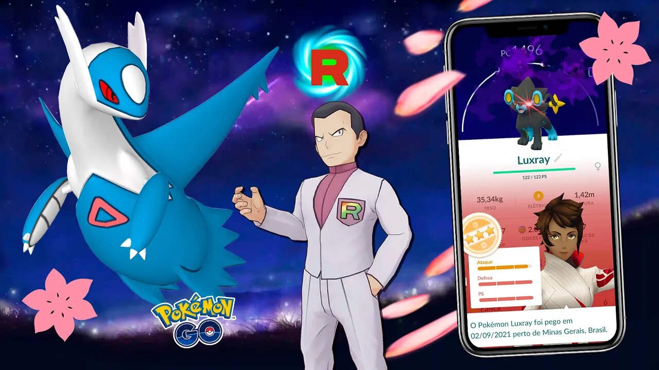 GIOVANNI VOLTOUUUUU!!! TIRE FRUSTRAÇÃO DOS SEUS POKÉMON! Latios SOMBROSO! Pokémon GO