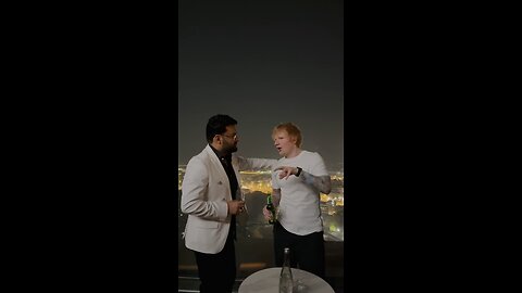 Kapil Sharma and Ed Sheeran