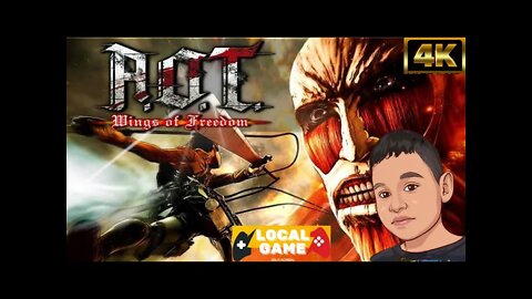 jogo de aventura ps3 Attack on Titan A.O.T local game (tatakae)